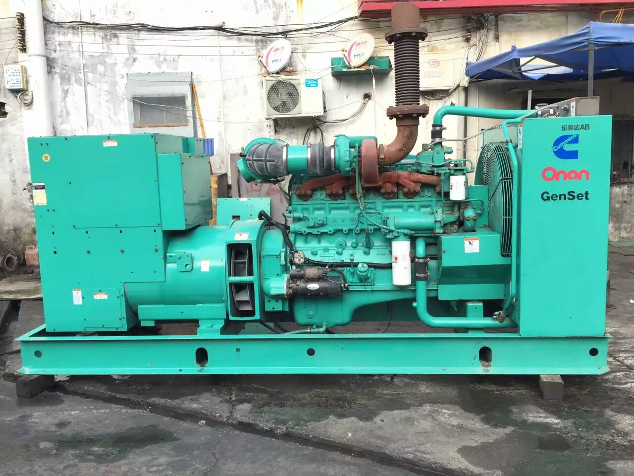 甘谷租赁发电机-柴油发电机不正常冒烟的原因